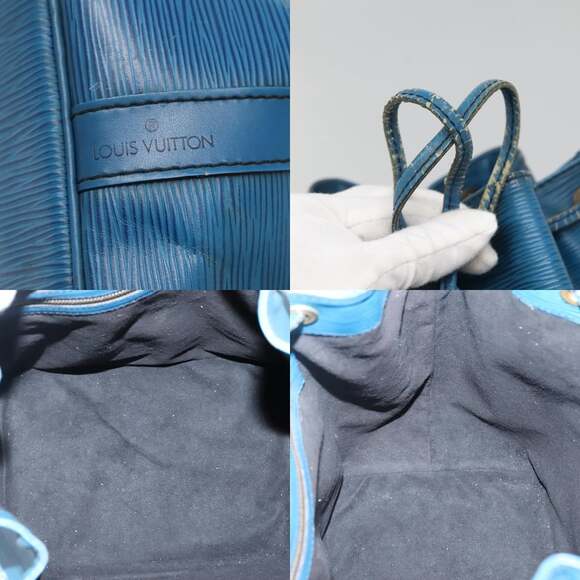 LOUIS VUITTON Epi Petit Noe Shoulder Bag Blue M44105 - Picture 11 of 12